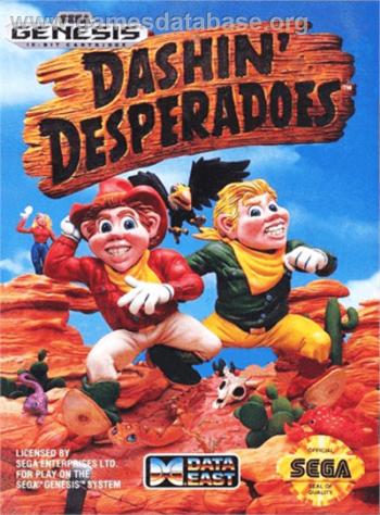 Cover Dashin' Desperadoes for Genesis - Mega Drive